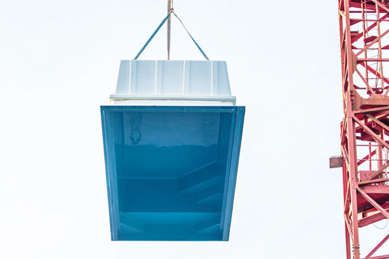 Structure de la piscine